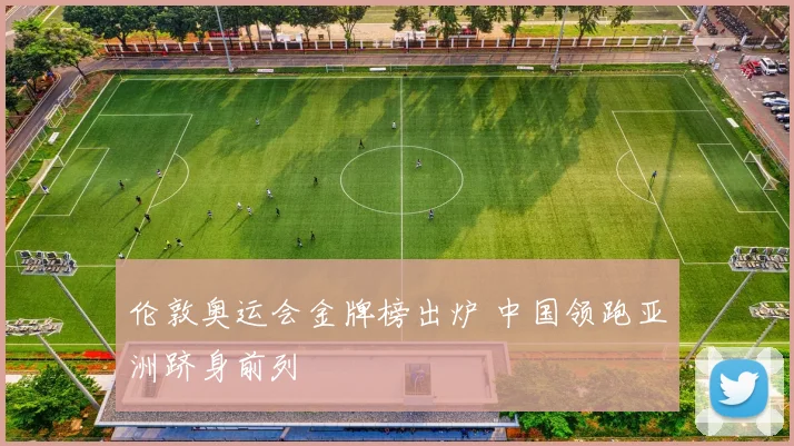 伦敦奥运会金牌榜出炉 中国领跑亚洲跻身前列